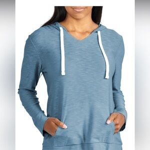 Free Fly Apparel Bamboo Slub Hoodie Size Small